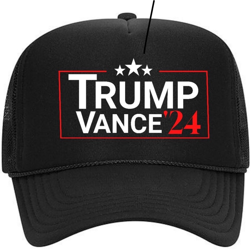 Trump Vance 2024 Election Republican Foam Trucker Mesh Snapback Cap Hat
